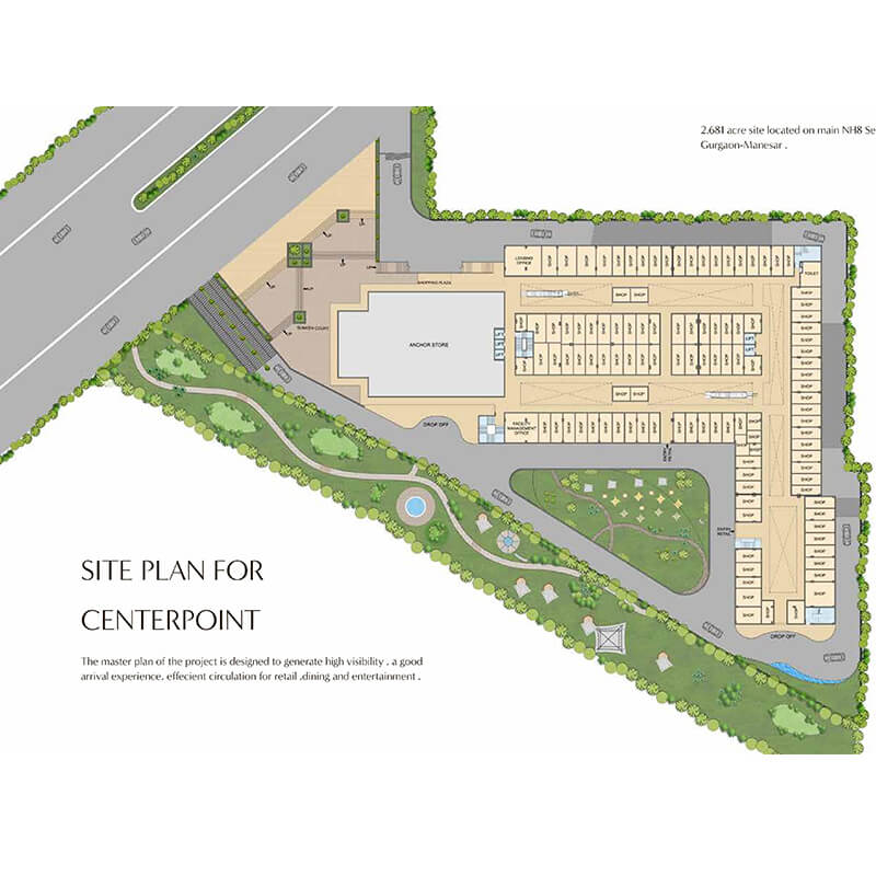 baani center point site plan