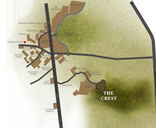 dlf the crest apartments floor plan gurgaon