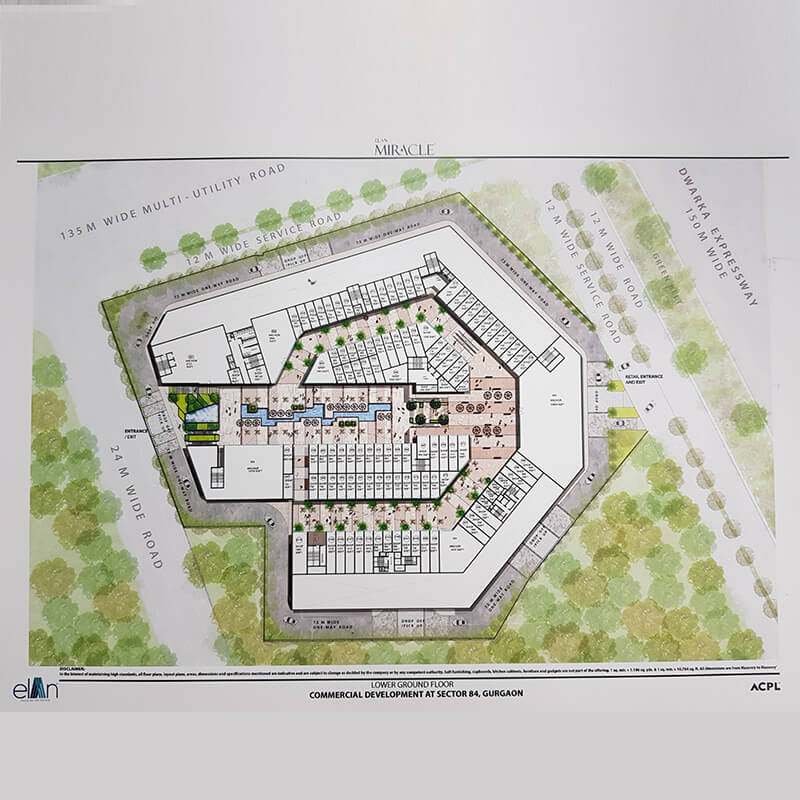 elan miracle floor plan sector 84 gurgaon