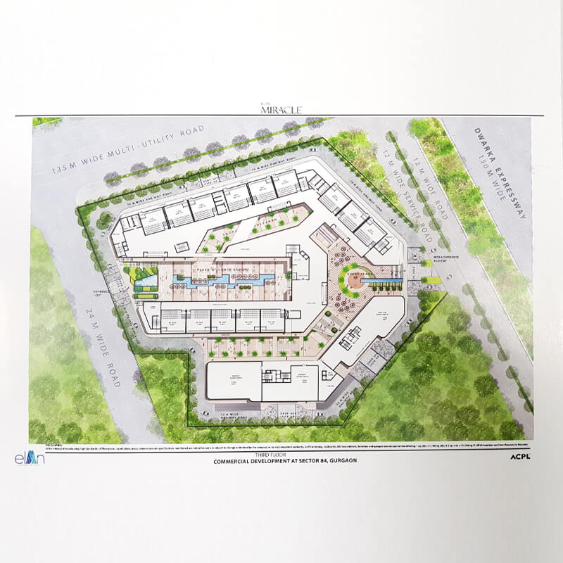 elan miracle floor plan sector 84 gurgaon