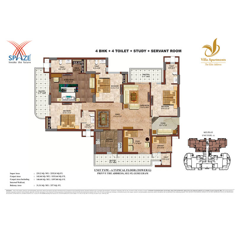 spaze villa apartments sector 93 gurgaon