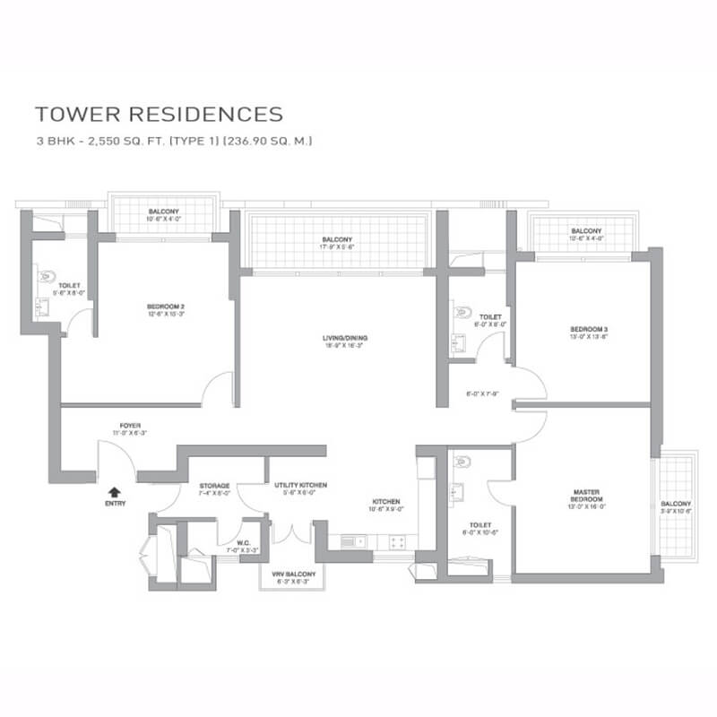 tata primanti floor plan