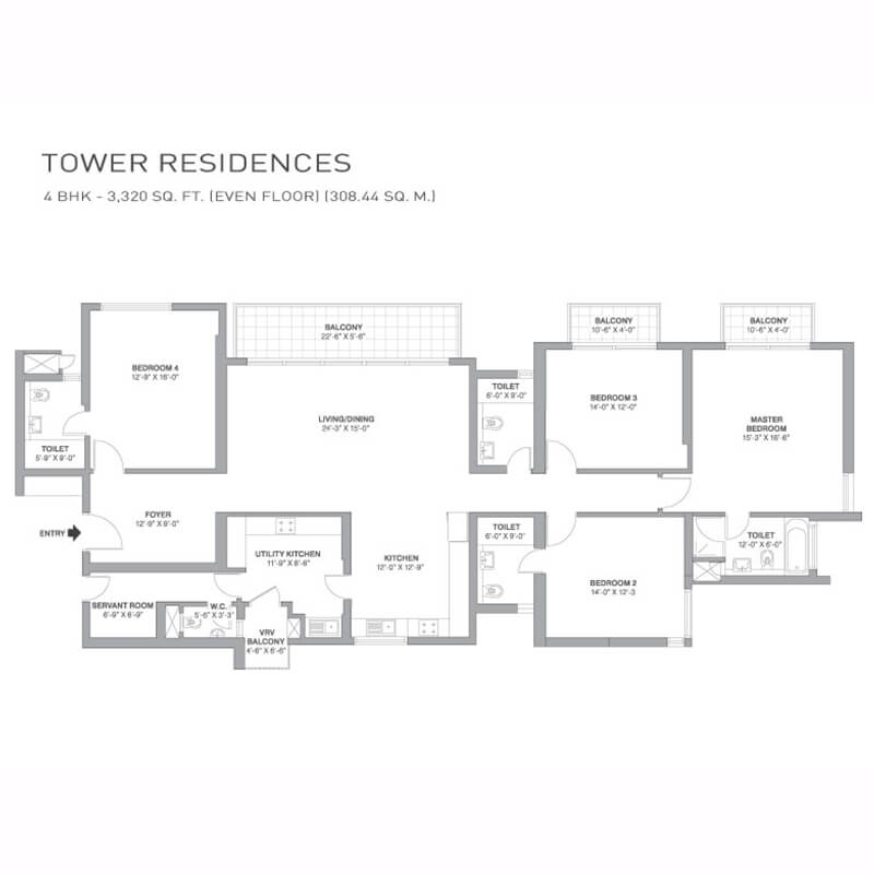 tata primanti floor plan