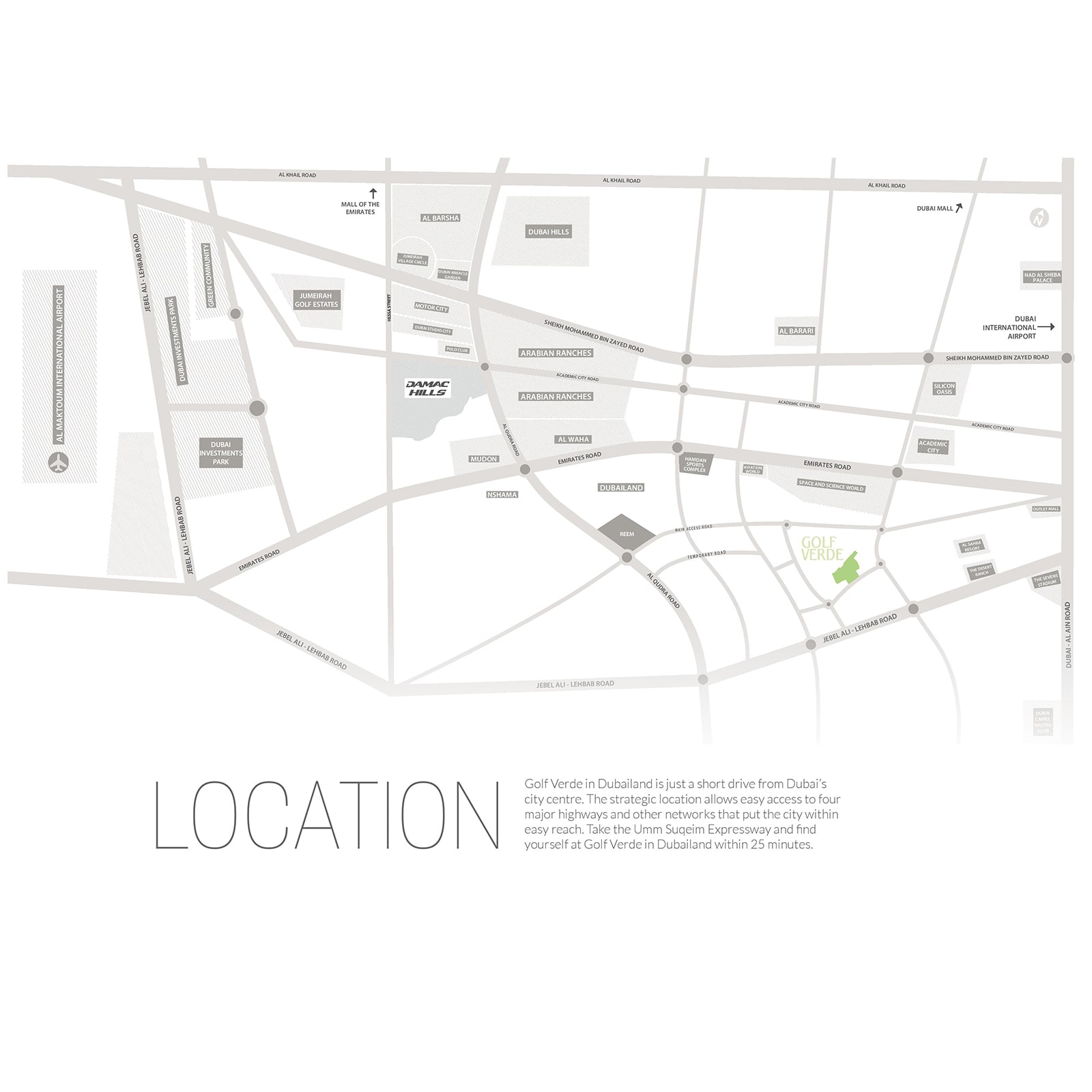 damac amora at golf verde apartments dubai