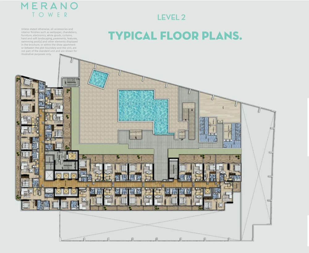 damac merano towers apartments price dubai uae