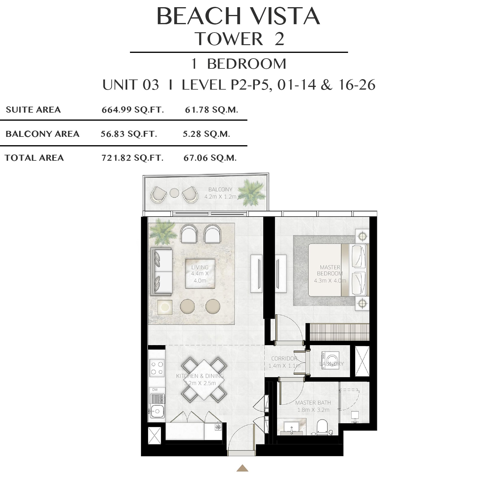 emaar beach vista apartments price dubai