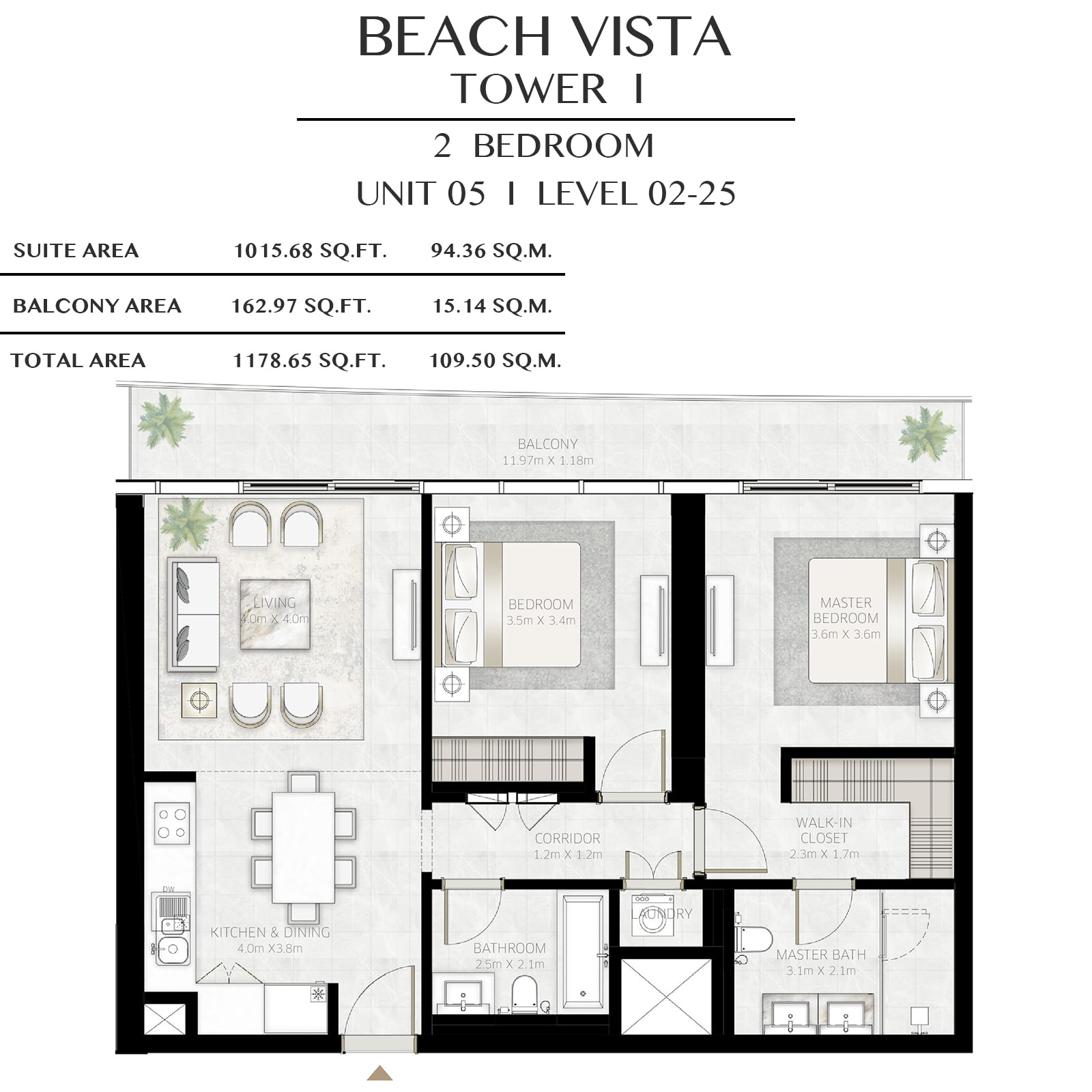 emaar beach vista apartments price dubai