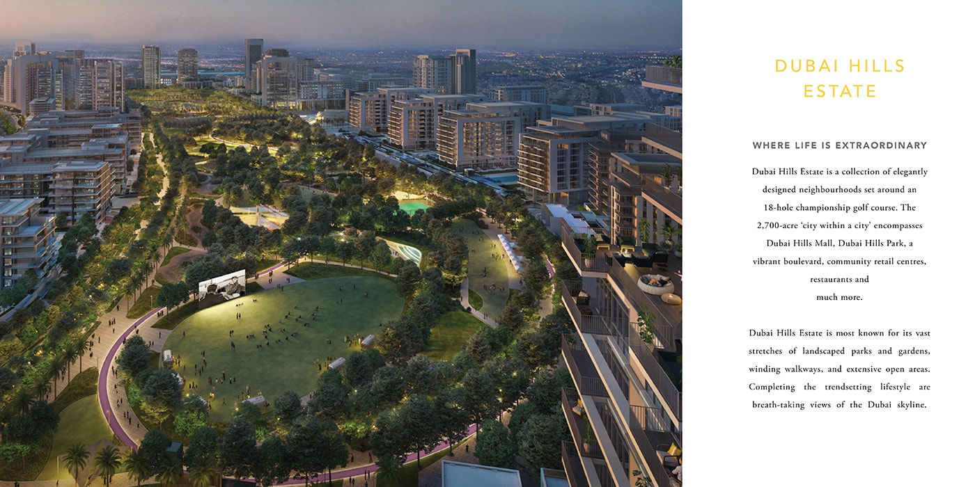 emaar collective dubai hills estate apartments