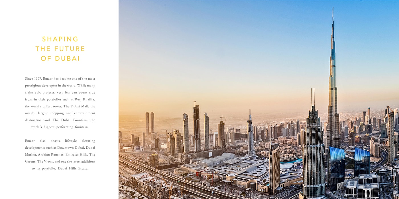 emaar collective dubai hills estate apartments