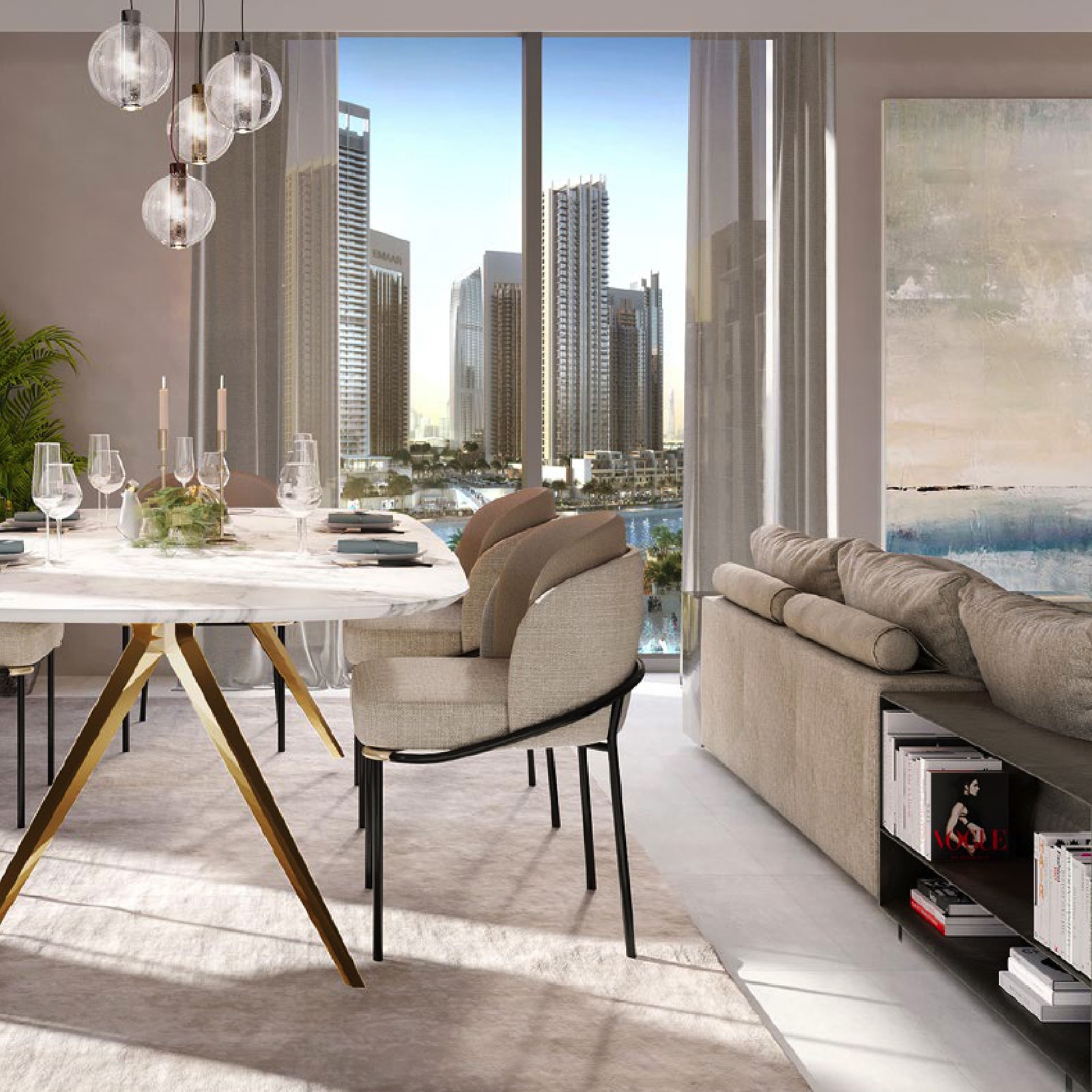 emaar dubai creek harbour surf apartments