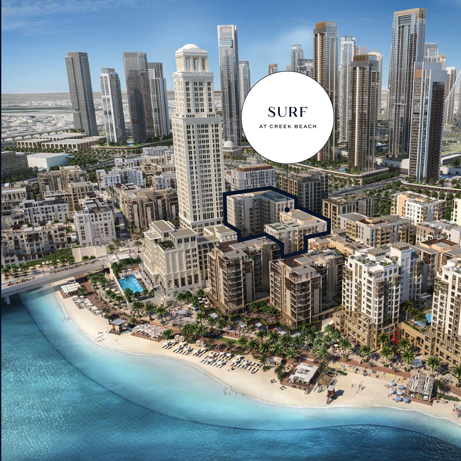emaar dubai creek harbour surf apartments