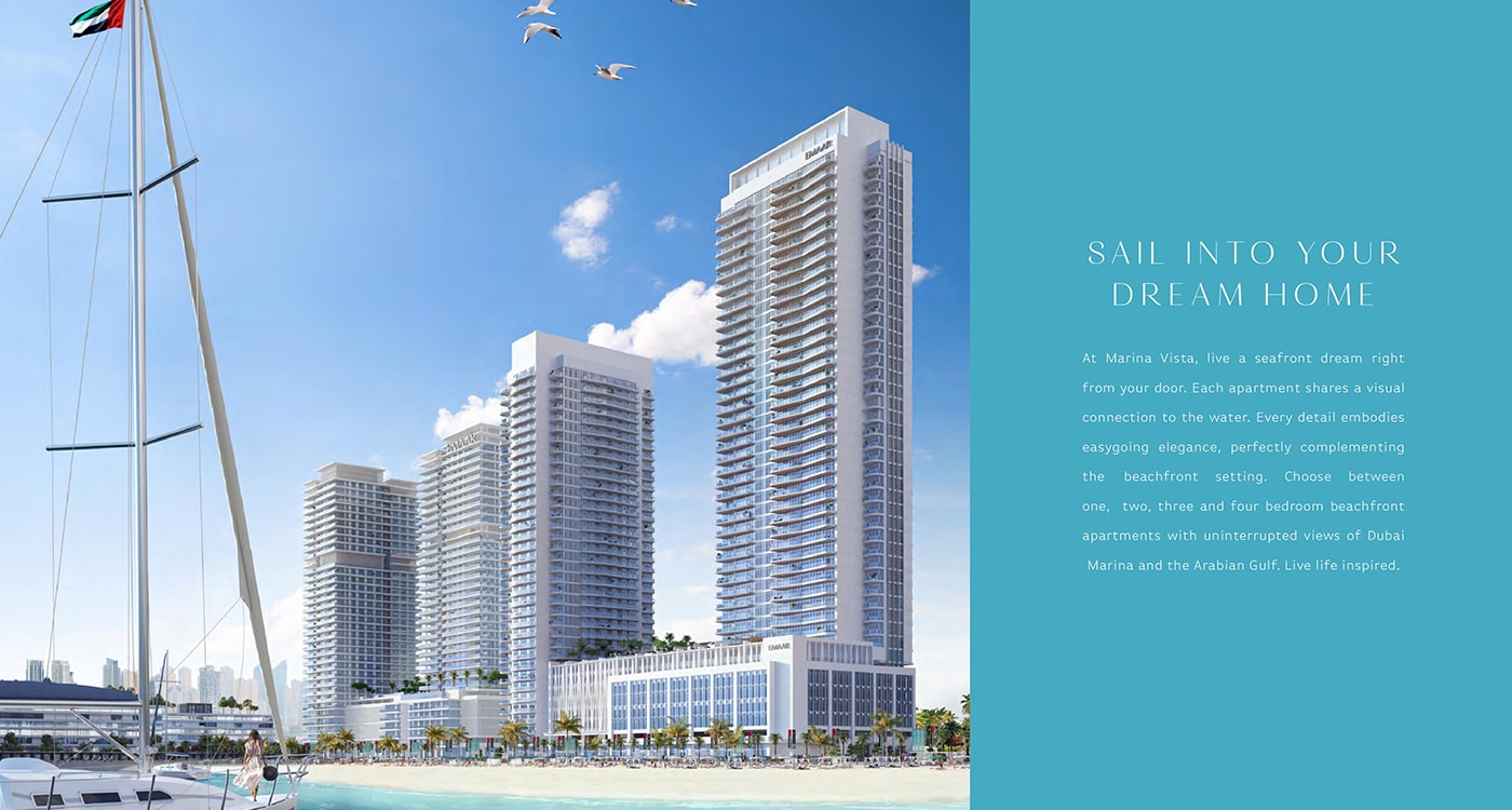 emaar beach vista apartments price dubai