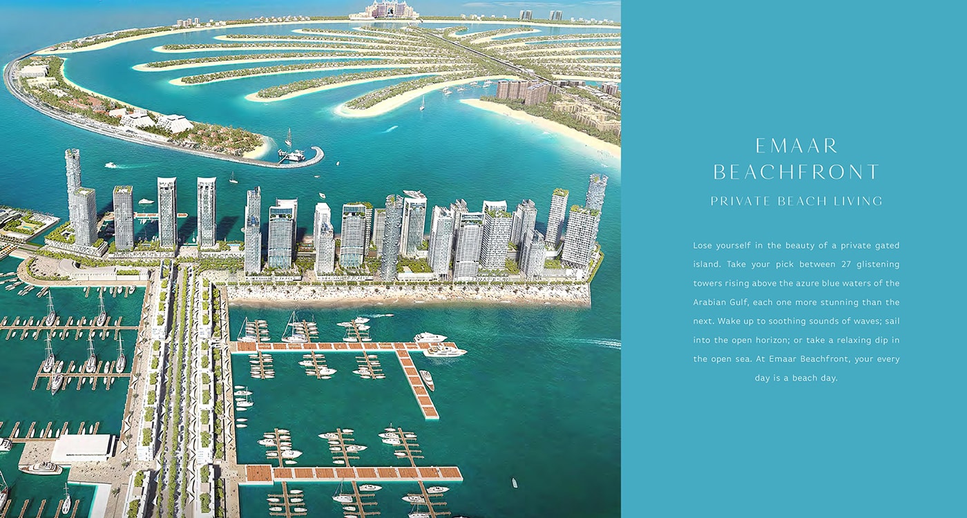 emaar beach vista apartments price dubai