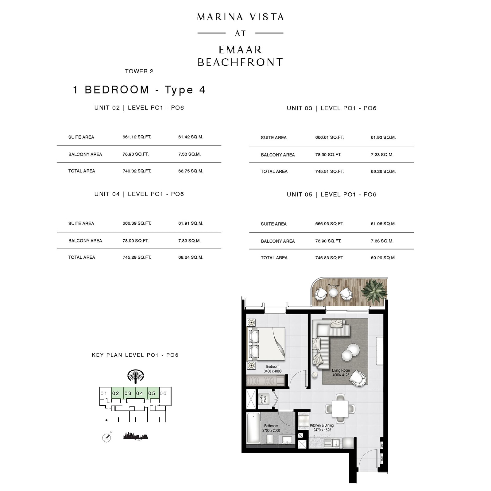 emaar Marina Vista apartments price dubai