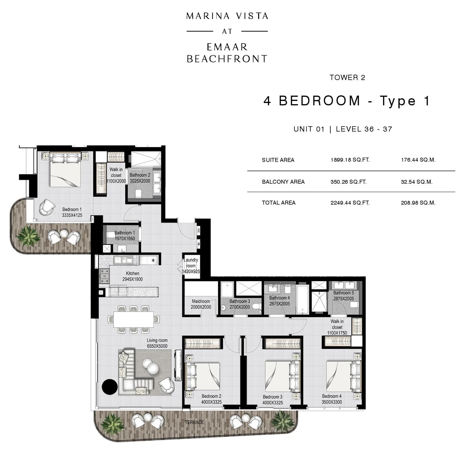 emaar Marina Vista apartments price dubai
