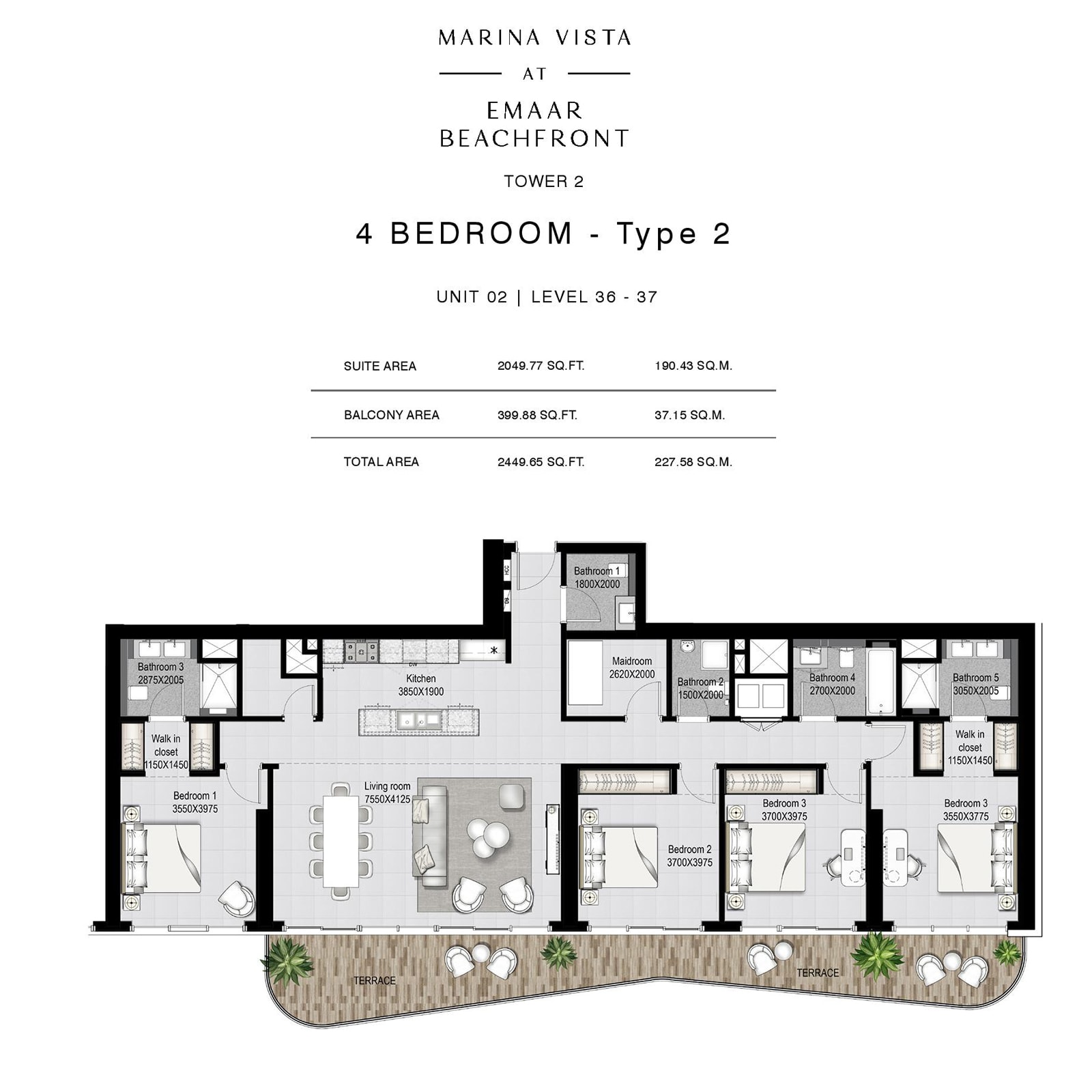 emaar Marina Vista apartments price dubai