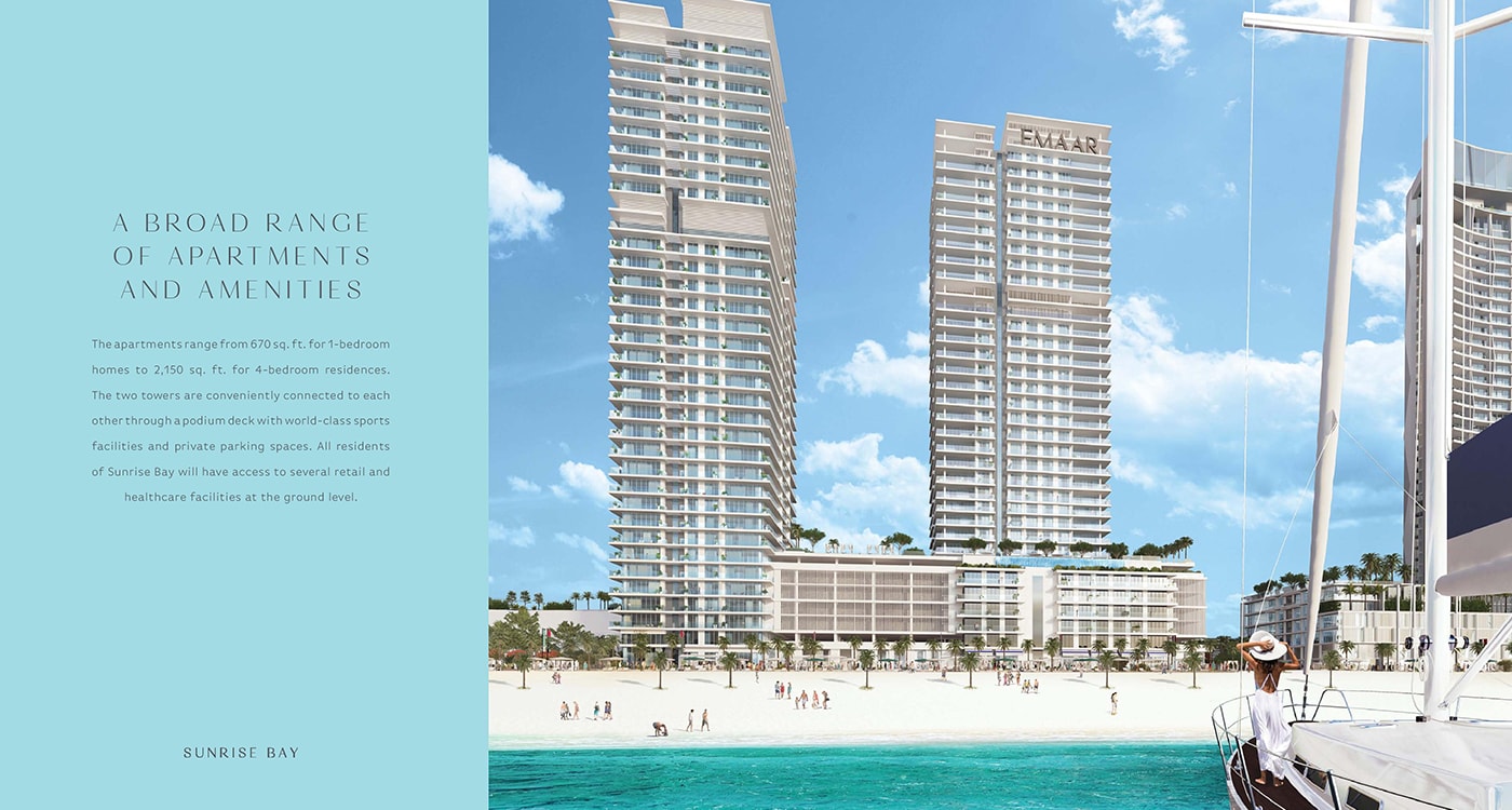 emaar Sunrise Bay apartments price dubai