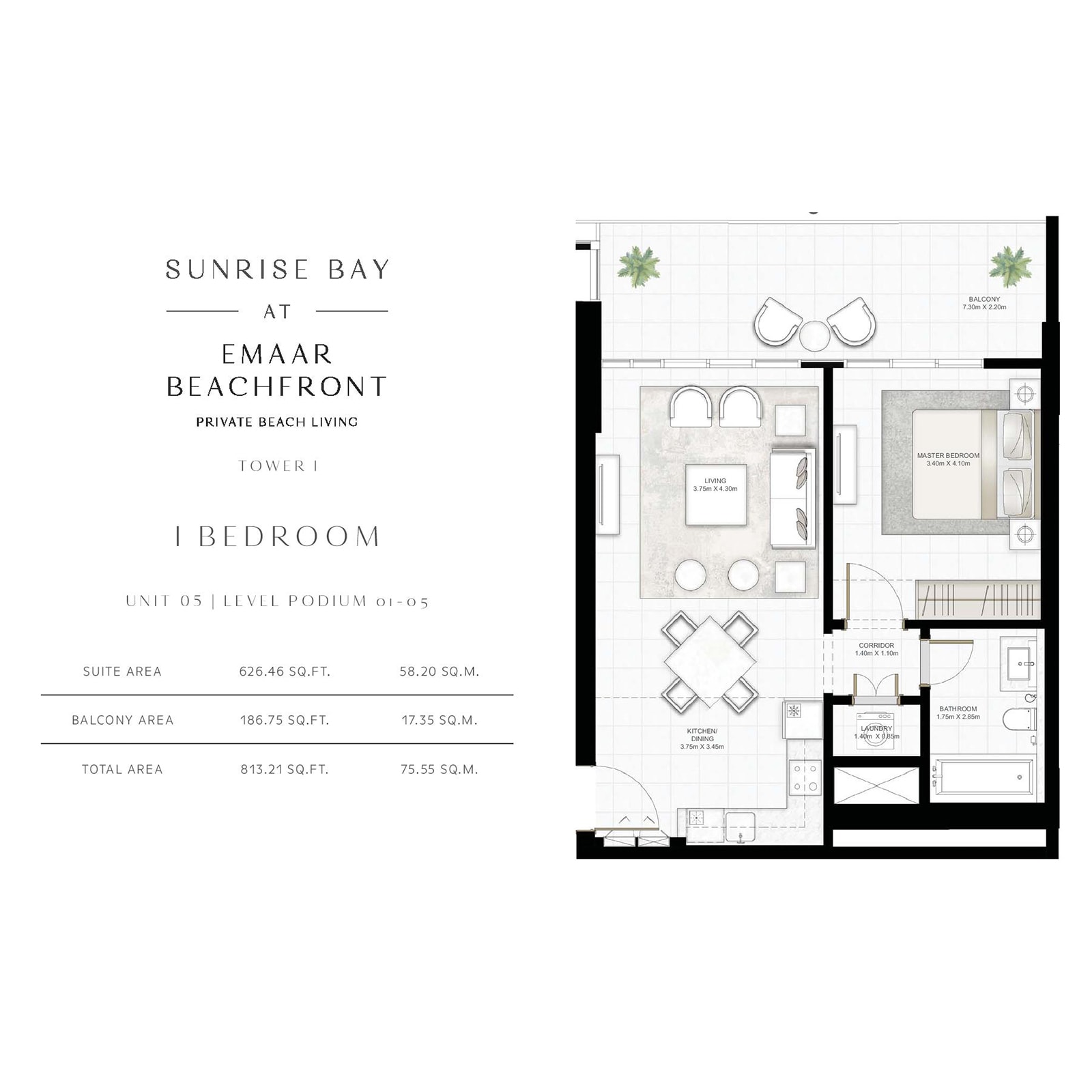 emaar Sunrise Bay apartments price dubai