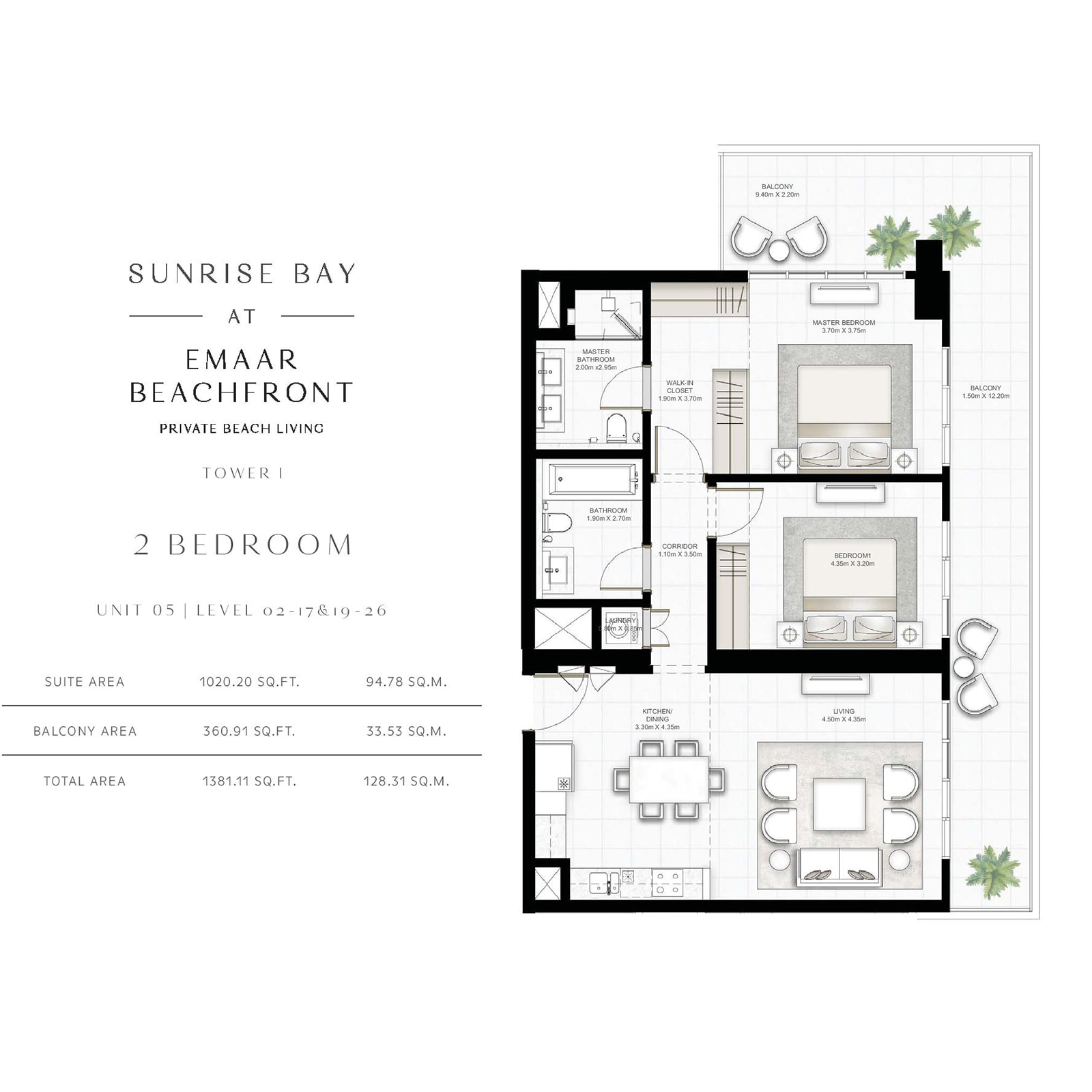 emaar Sunrise Bay apartments price dubai
