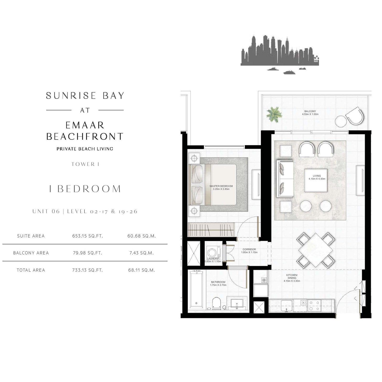 emaar Sunrise Bay apartments price dubai