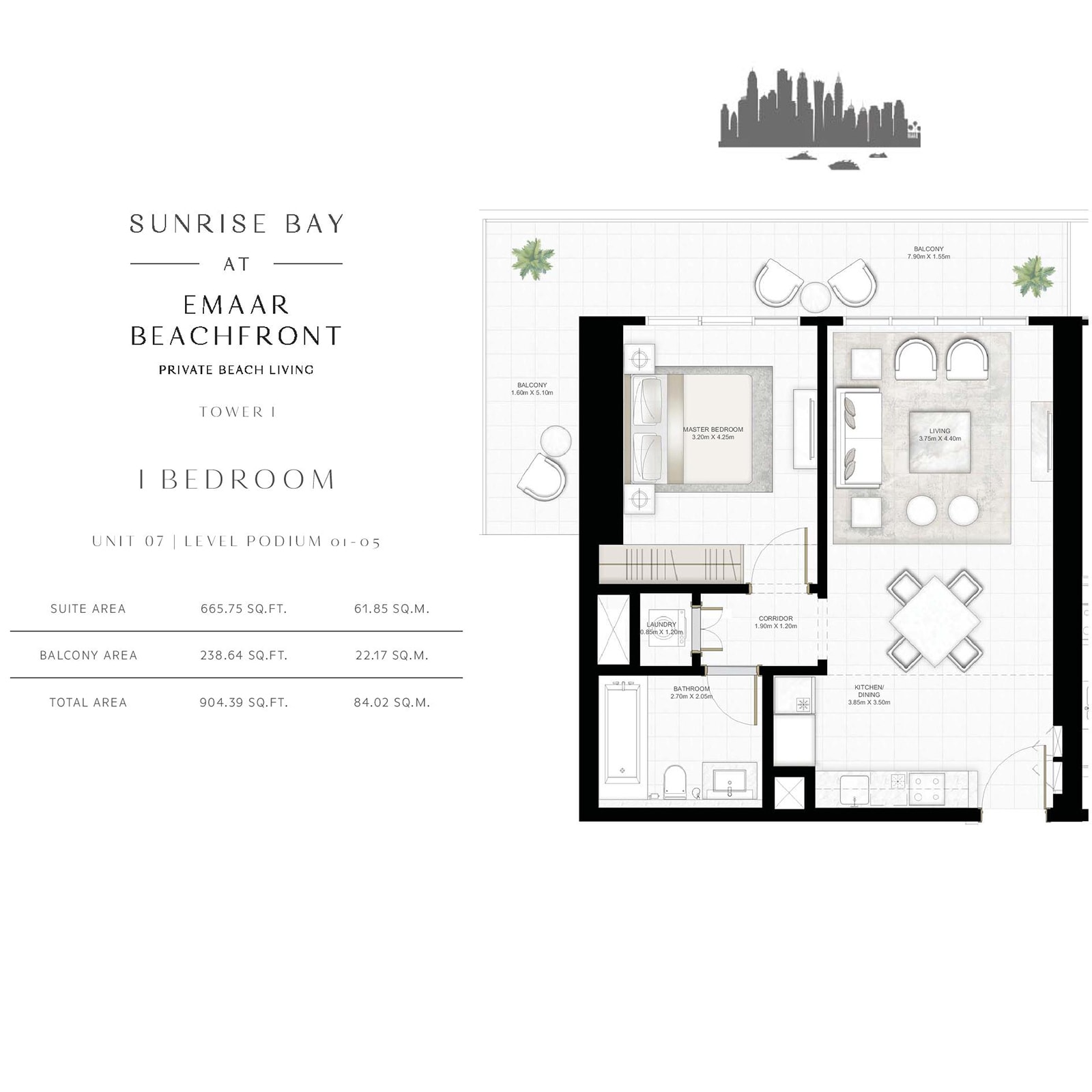 emaar Sunrise Bay apartments price dubai