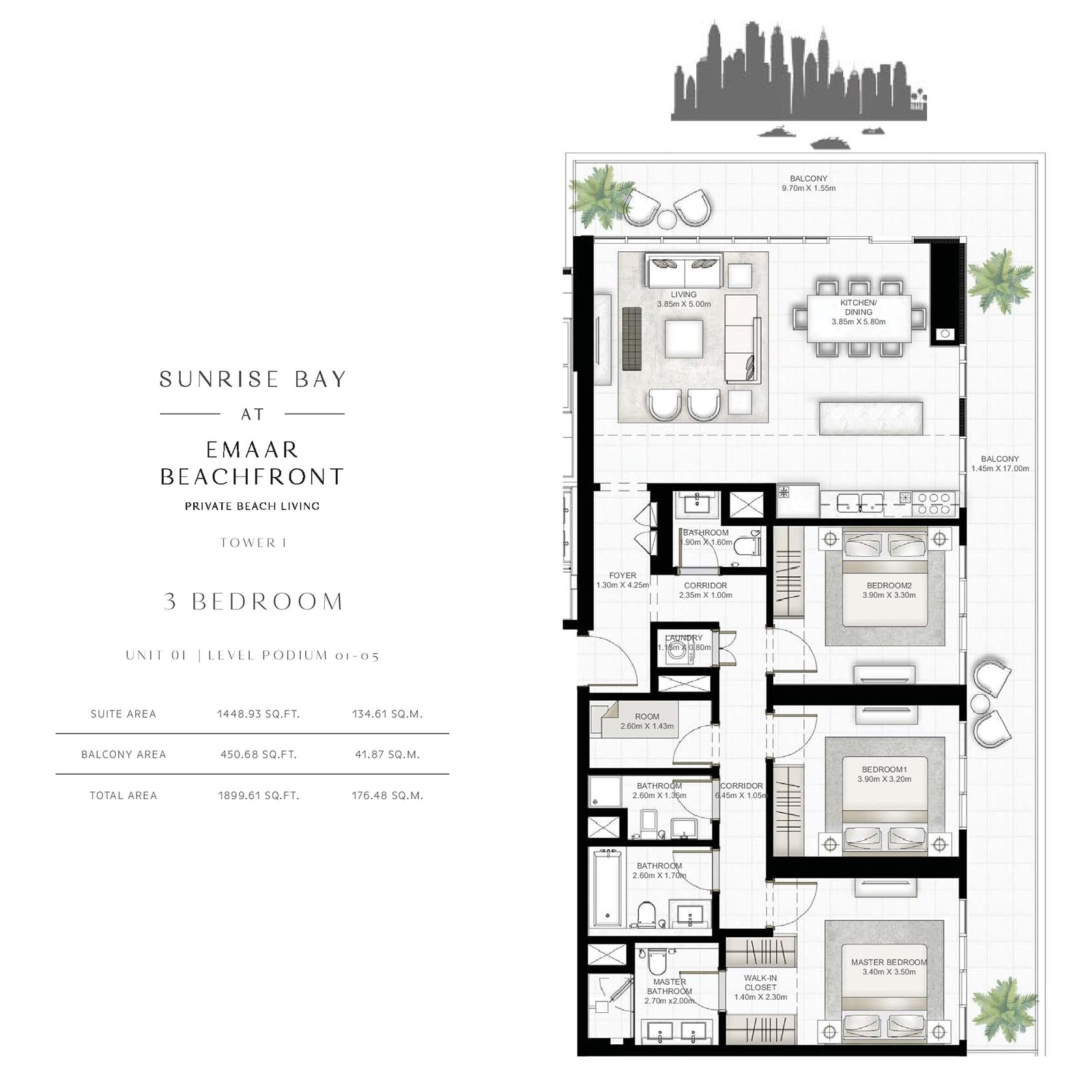 emaar Sunrise Bay apartments price dubai