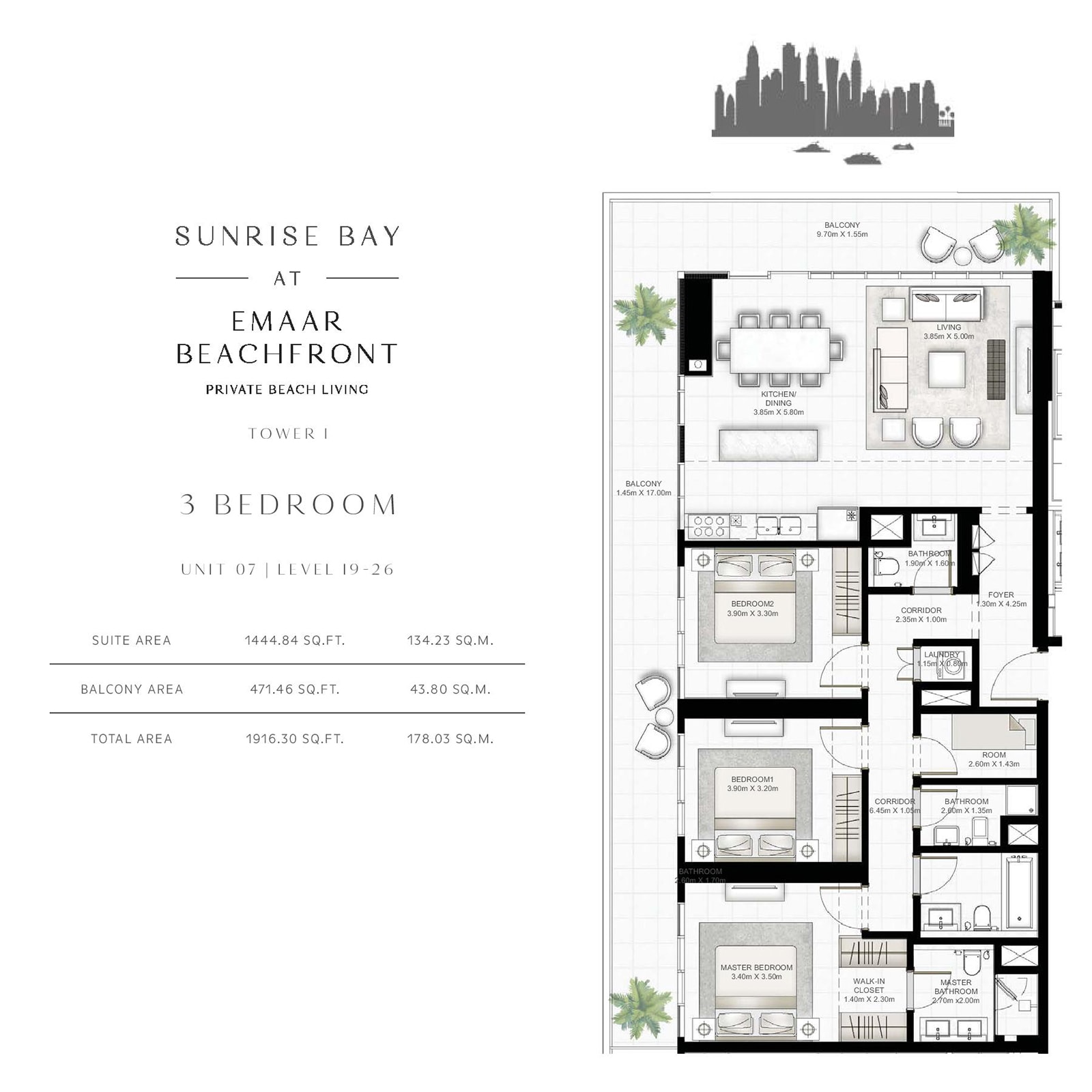 emaar Sunrise Bay apartments price dubai