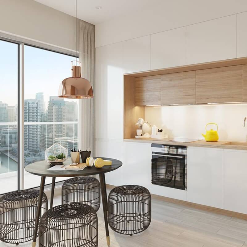 Select Studio One Apartments Tower Marina Gate Dubai UAE